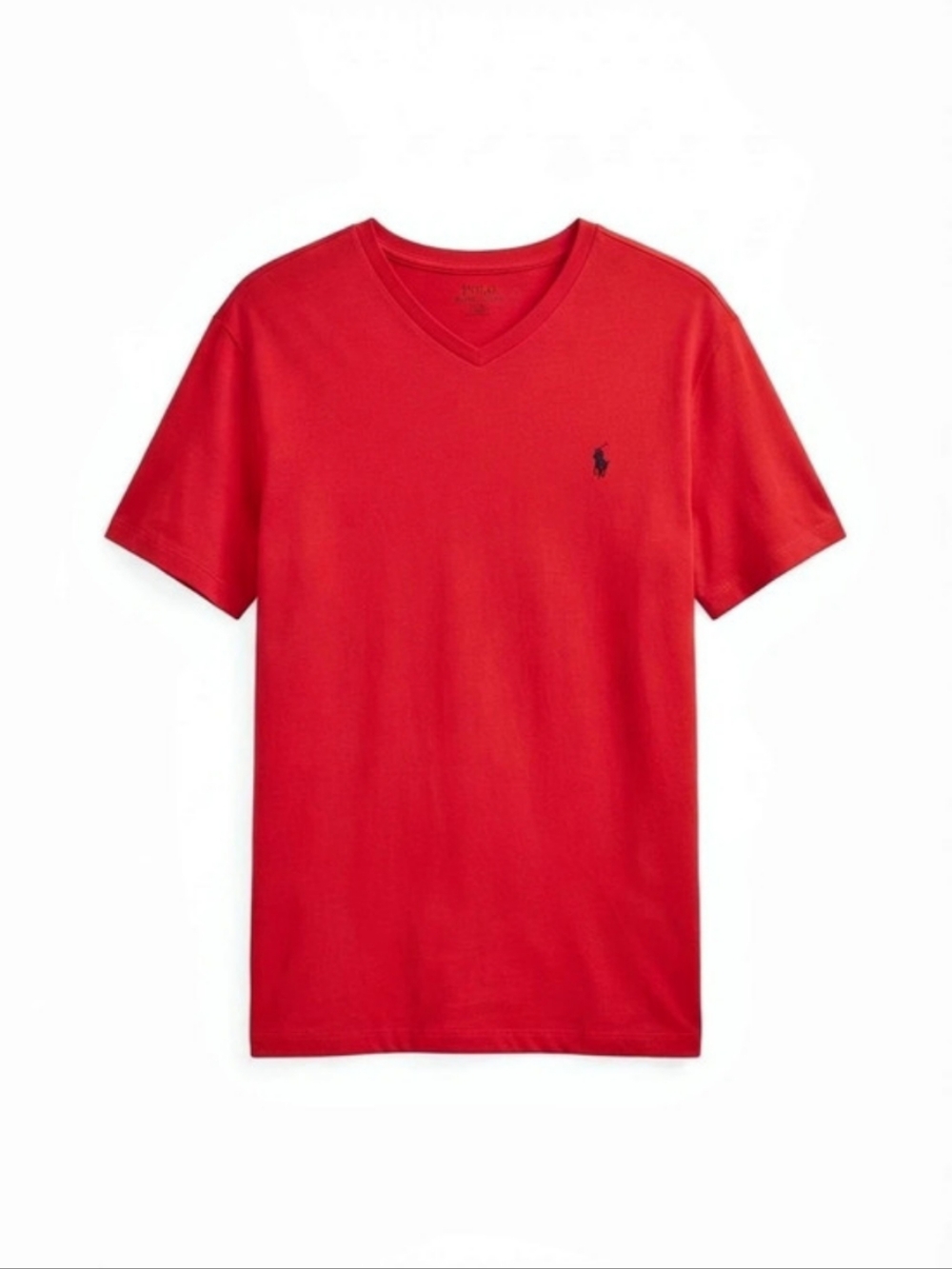 Polo Ralph Lauren Classic Fit V-Neck T-Shirt Red XL Tall